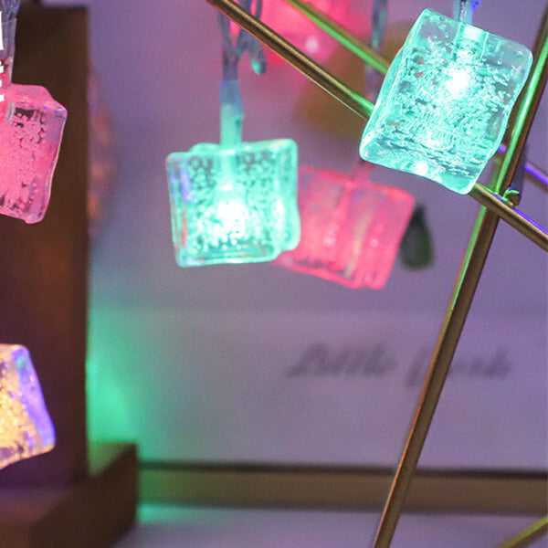 LED Ice Cube String Lights