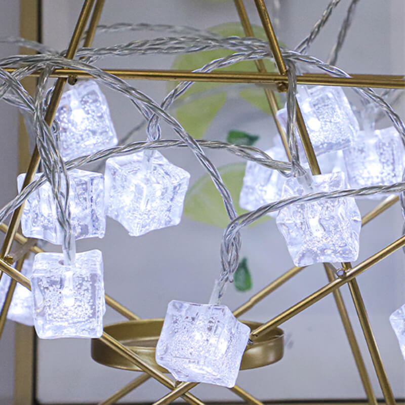 LED Ice Cube String Lights