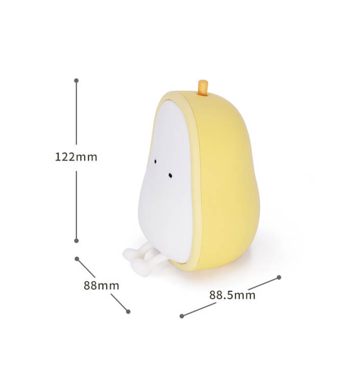 Lampe de nuit en forme de poire
