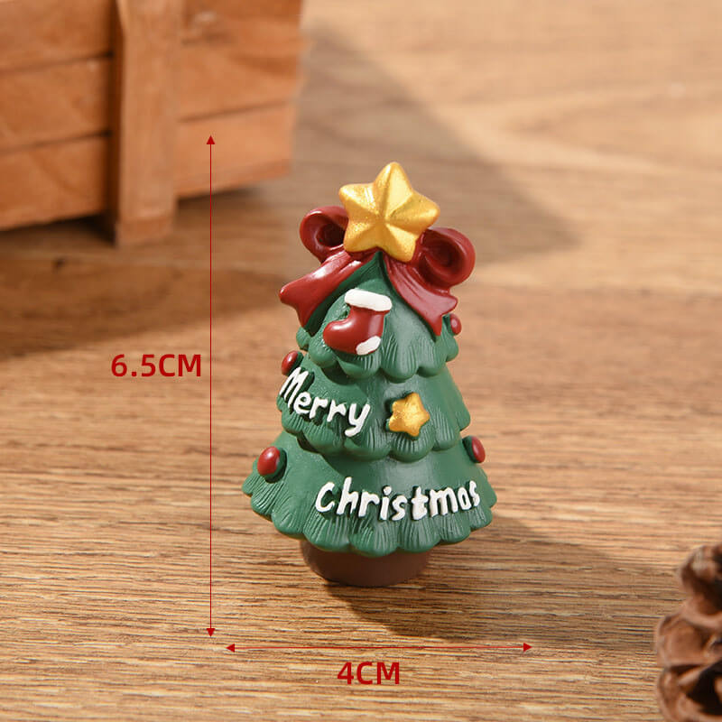 Décorations d'animaux miniatures de Noël