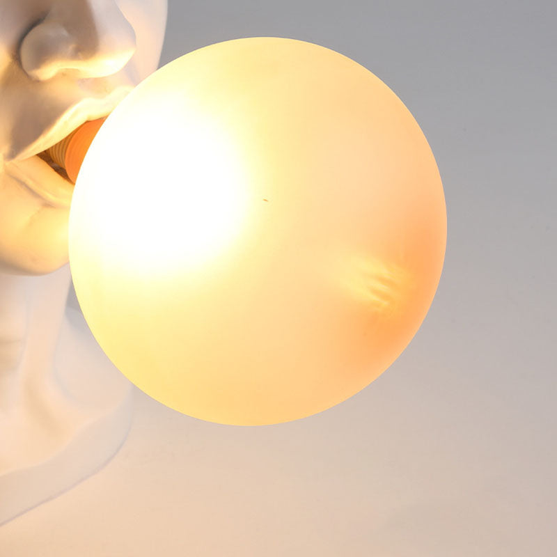 Creative Sculpture David Bubble Blowing Table Lamp