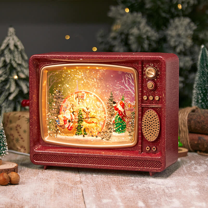 Cadeau de Noël musical et lumineux