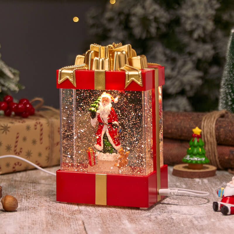 Cadeau de Noël musical et lumineux