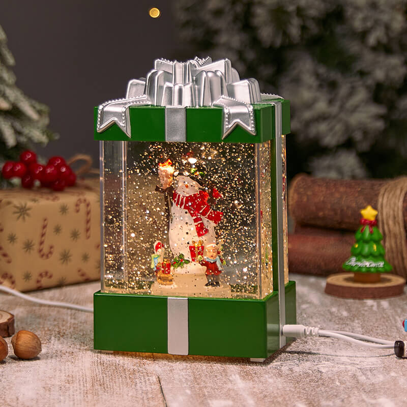 Cadeau de Noël musical et lumineux