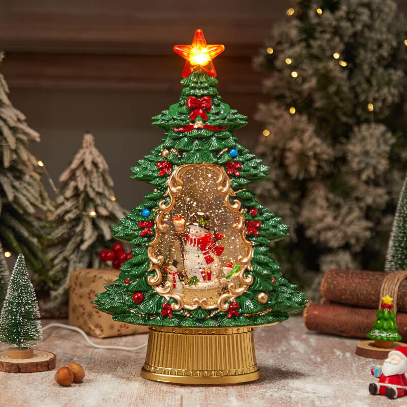 Cadeau de Noël musical et lumineux