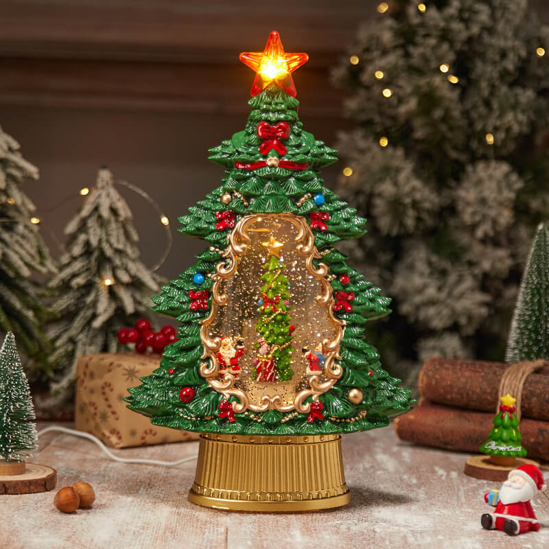 Cadeau de Noël musical et lumineux