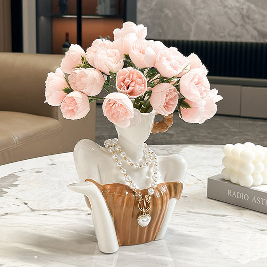 Abstract Art Ceramic Vase