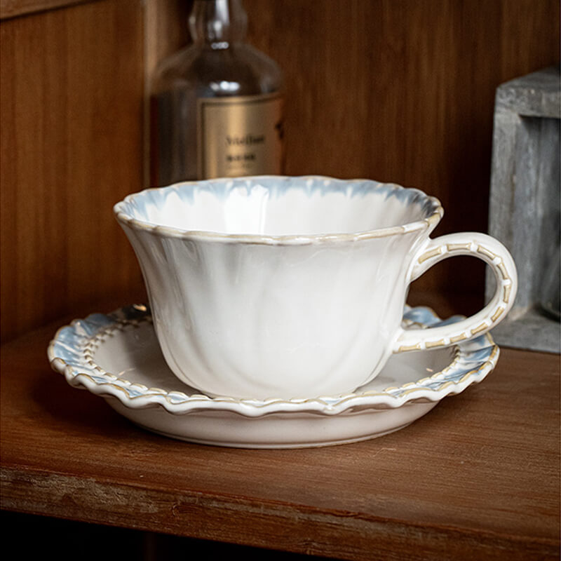 Ensemble tasse à café et sauce Alice