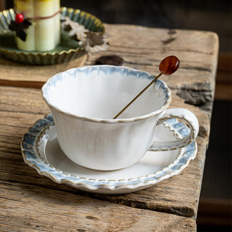 Ensemble tasse à café et sauce Alice