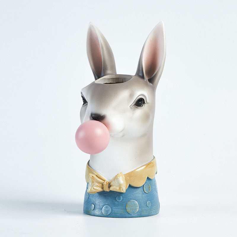 Vase en résine série Animal