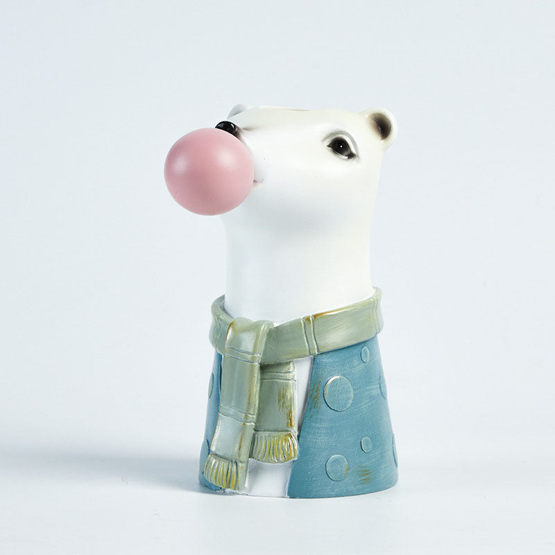Vase en résine série Animal