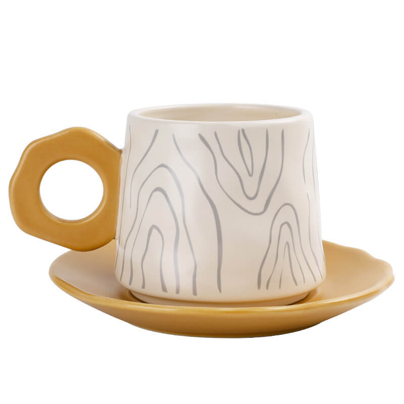 Ensemble de tasses à anneaux annuels