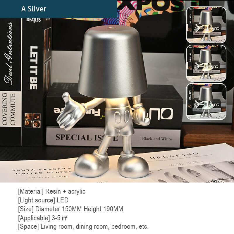 Lampe de bureau à chargement tactile Little Golden Man