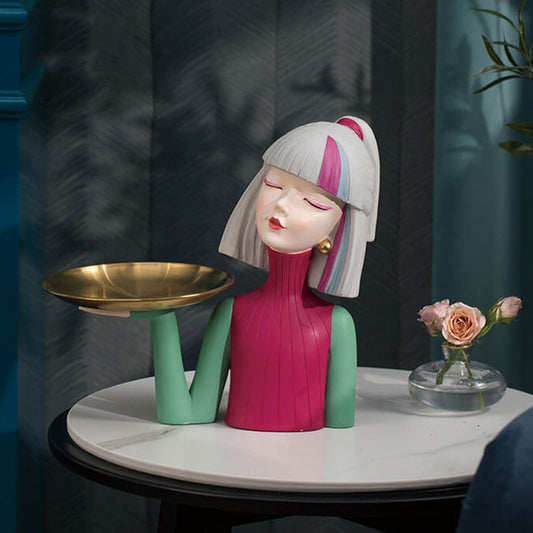 Schönheit Mädchen Harz Dekoration