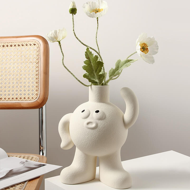 Bigfoot-Keramikvase