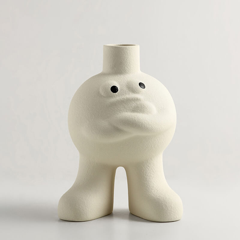 Bigfoot-Keramikvase