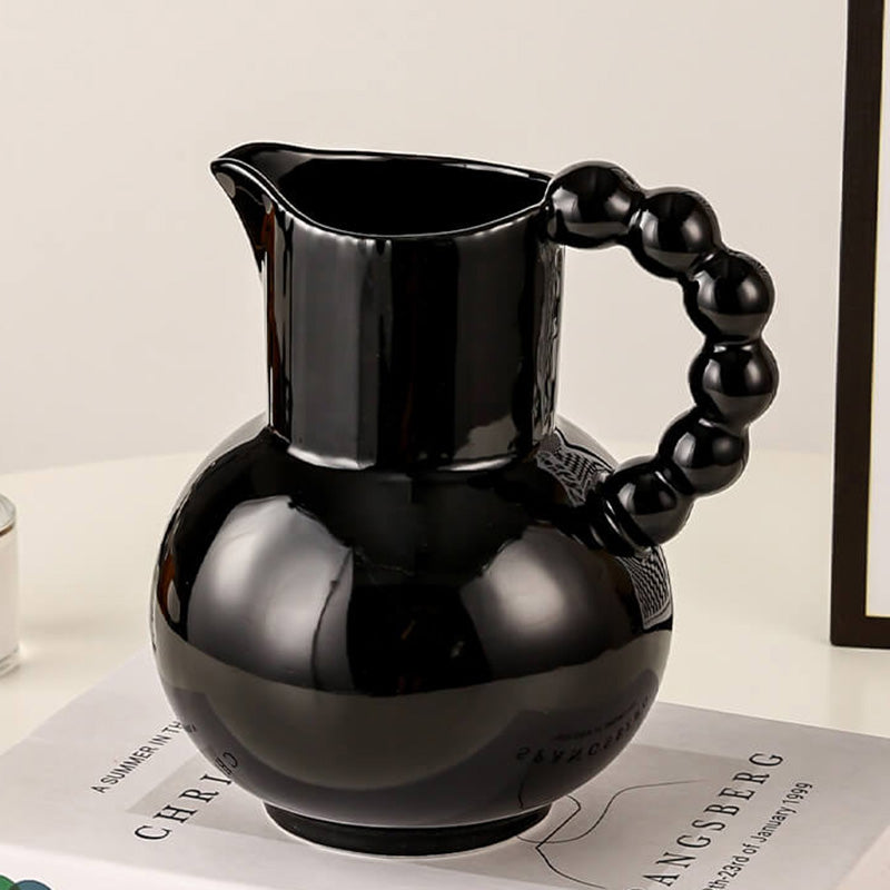 Kettle Shaped Ceramic Vase
