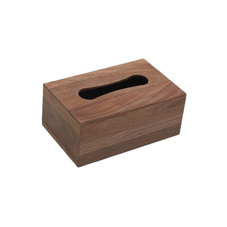 Black Walnut Tissue Box