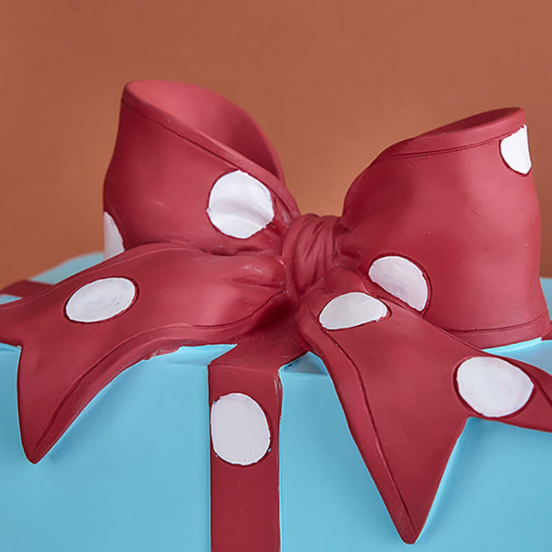 Bowknot Polka Dot Tissue Storage Box
