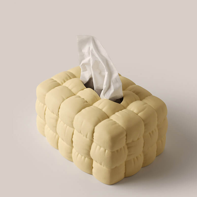 Taschentuchbox aus Keramik „Bread“