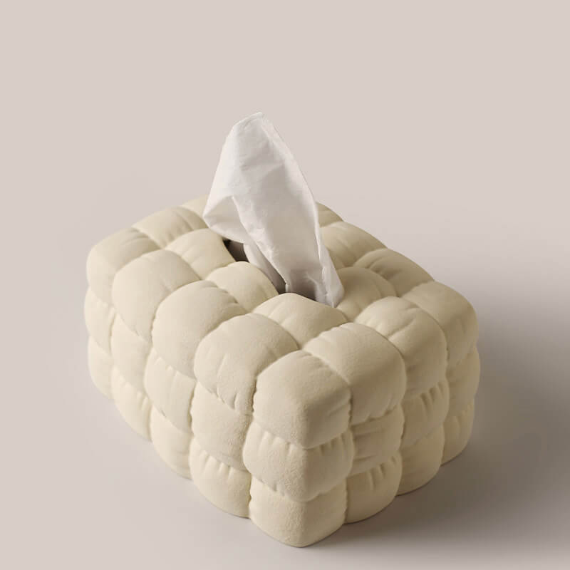 Taschentuchbox aus Keramik „Bread“