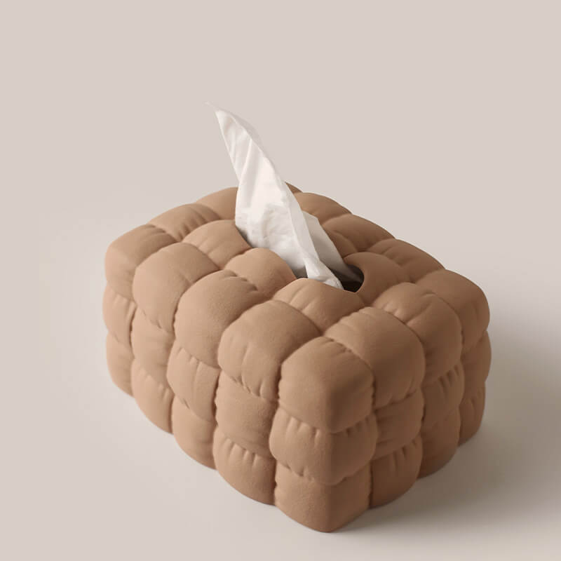 Taschentuchbox aus Keramik „Bread“