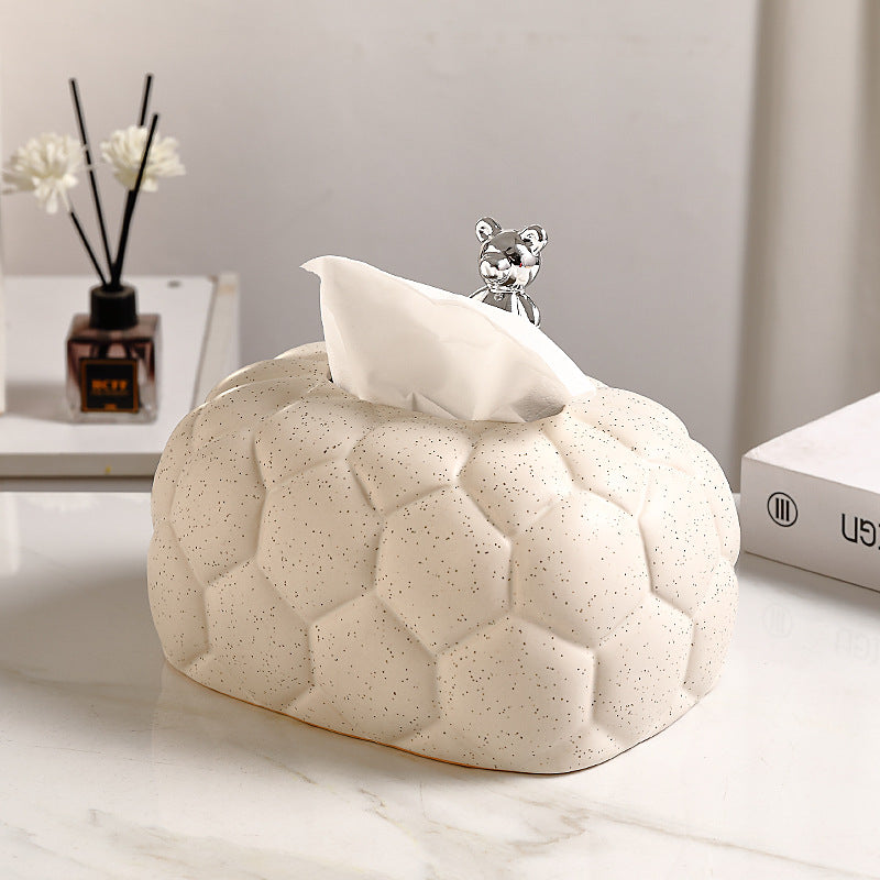 Bubble Ceramic Tissue Box