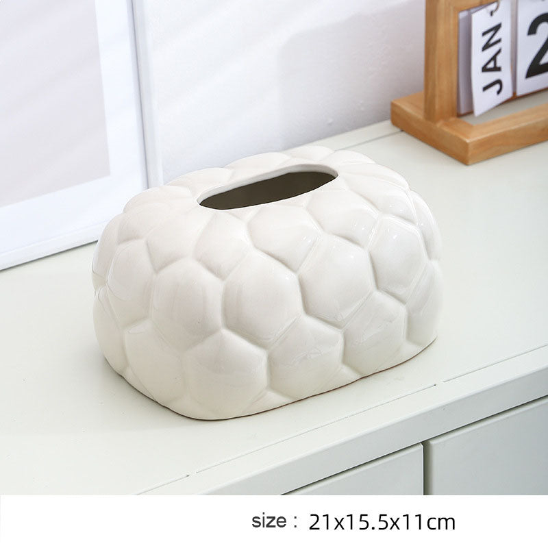 Bubble Ceramic Tissue Box