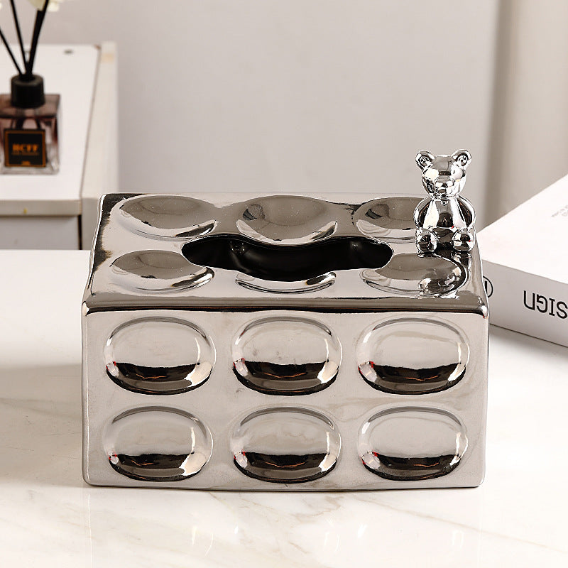 Bubble Ceramic Tissue Box