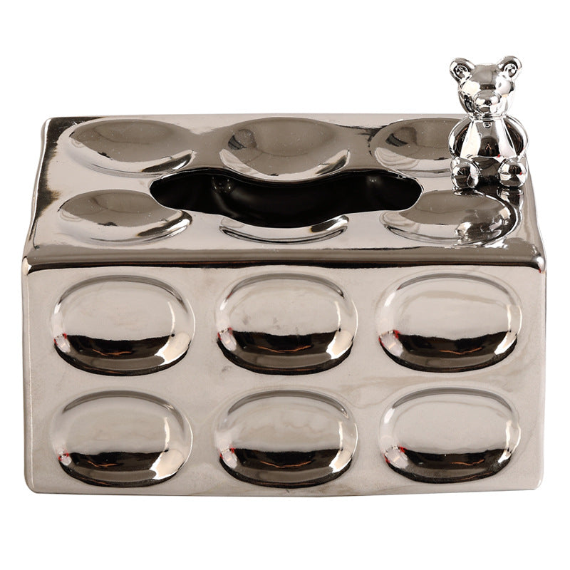 Bubble Ceramic Tissue Box
