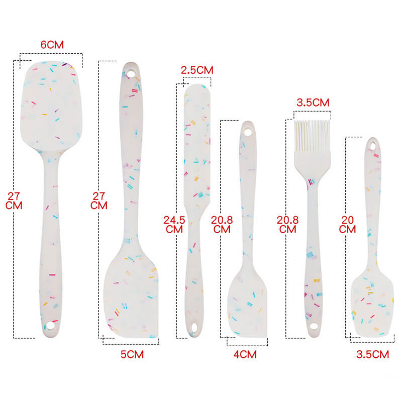 Candy Color Baking Silicone Set