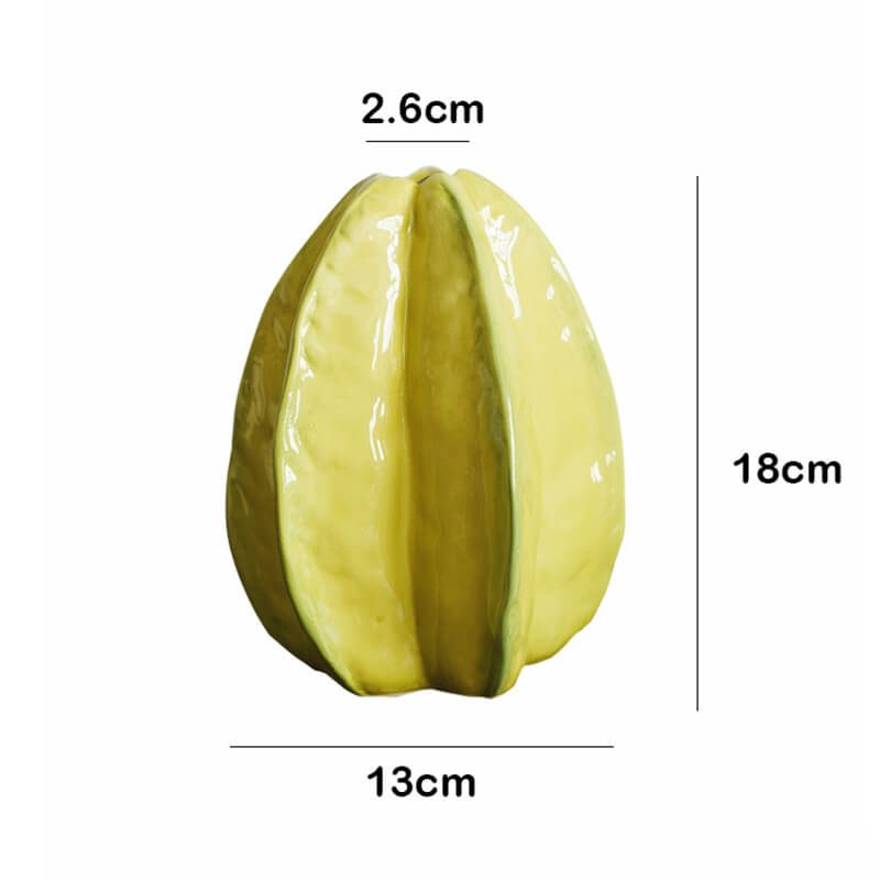 Karambola-Keramikvase