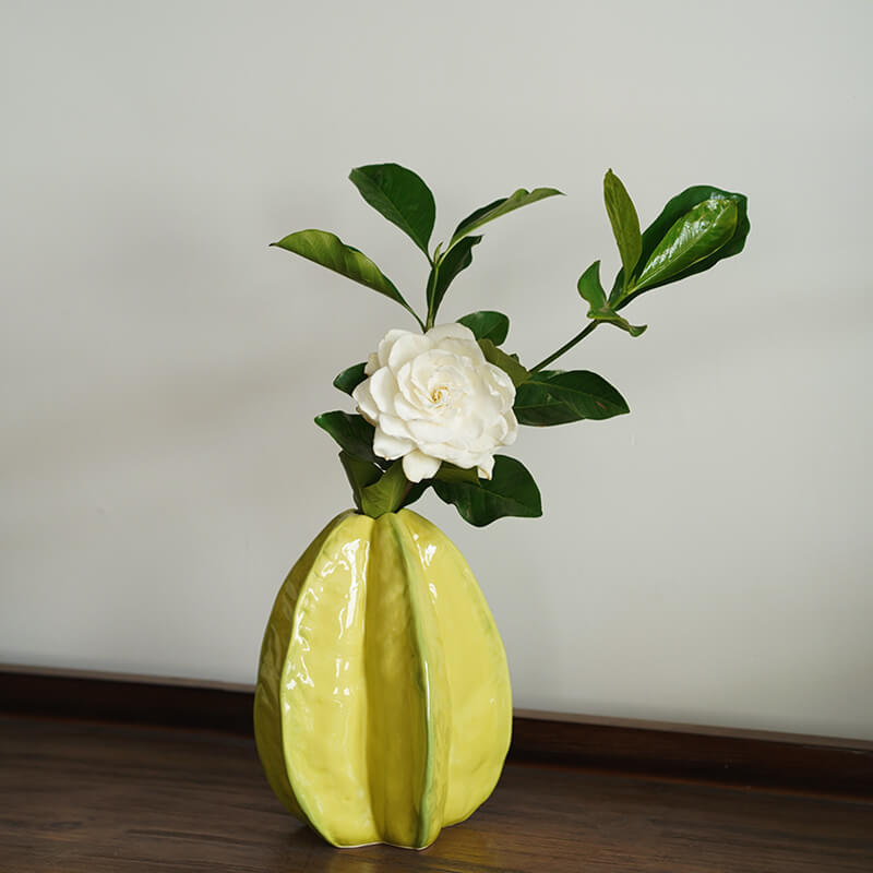 Karambola-Keramikvase
