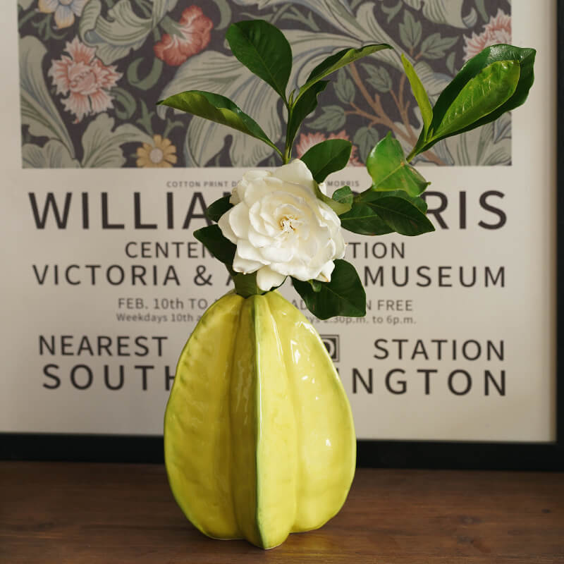 Karambola-Keramikvase