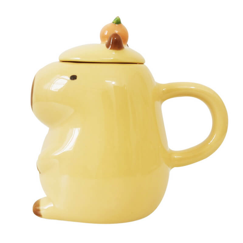 Cartoon Capybara Ceramic Mug