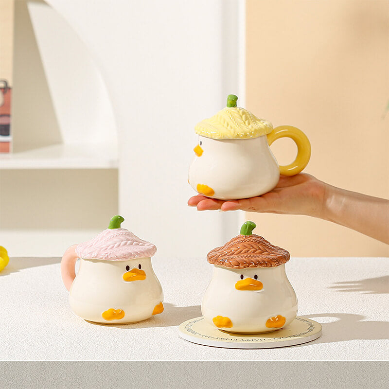 Cartoon Duck Ceramic Mug