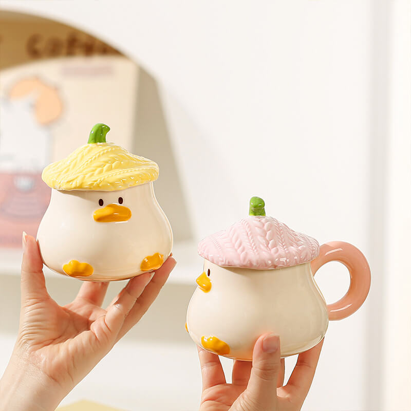 Cartoon Duck Ceramic Mug