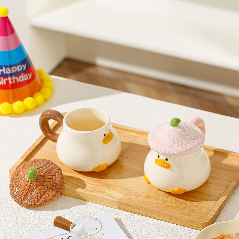 Cartoon Duck Ceramic Mug