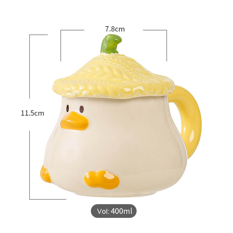 Cartoon Duck Ceramic Mug
