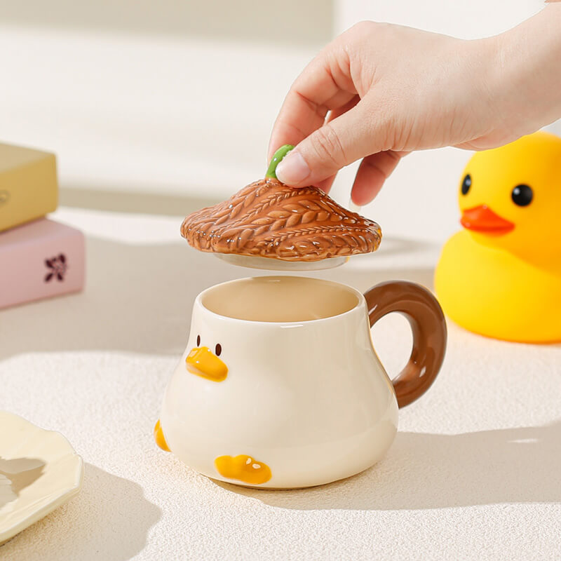 Cartoon Duck Ceramic Mug