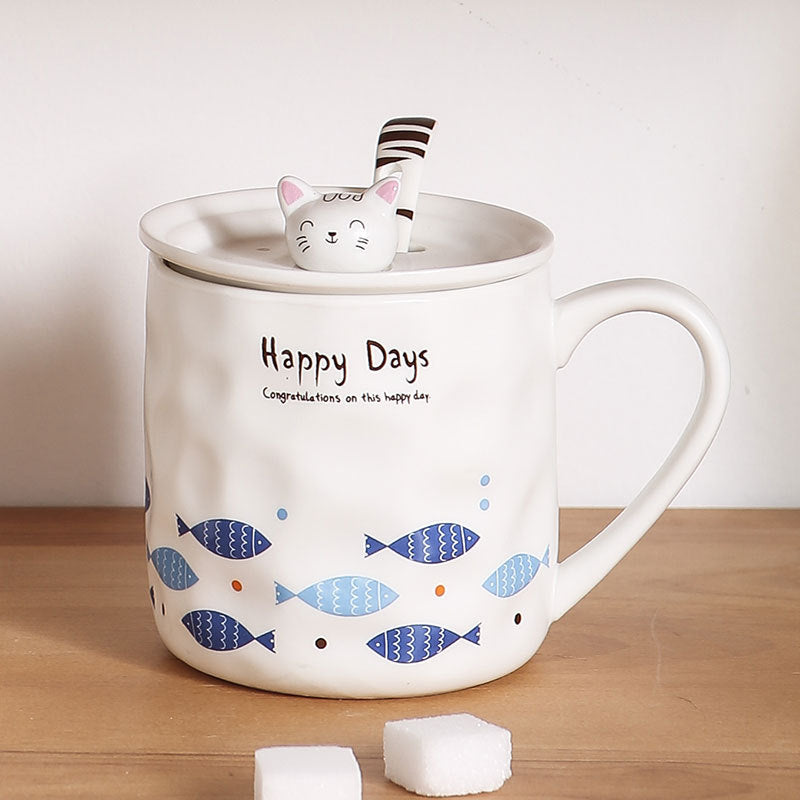 Tasses en céramique pour chats