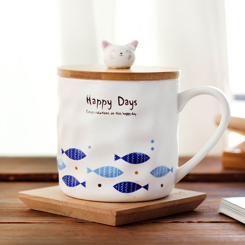 Tasses en céramique pour chats