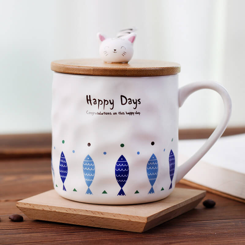 Tasses en céramique pour chats