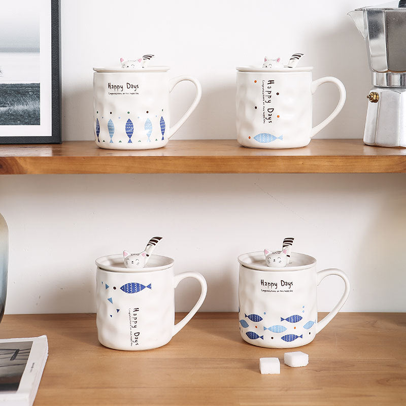 Tasses en céramique pour chats