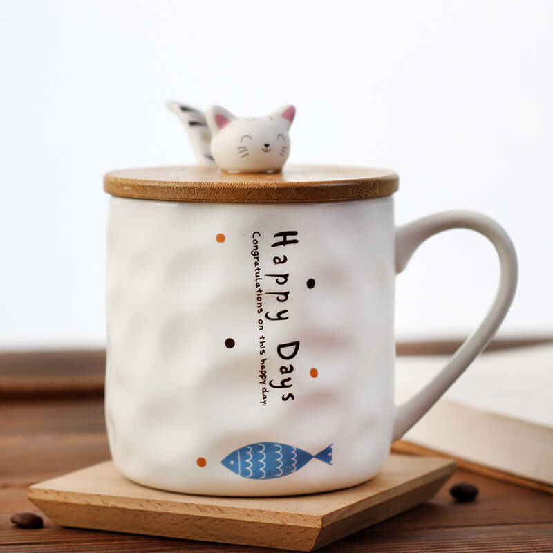 Tasses en céramique pour chats
