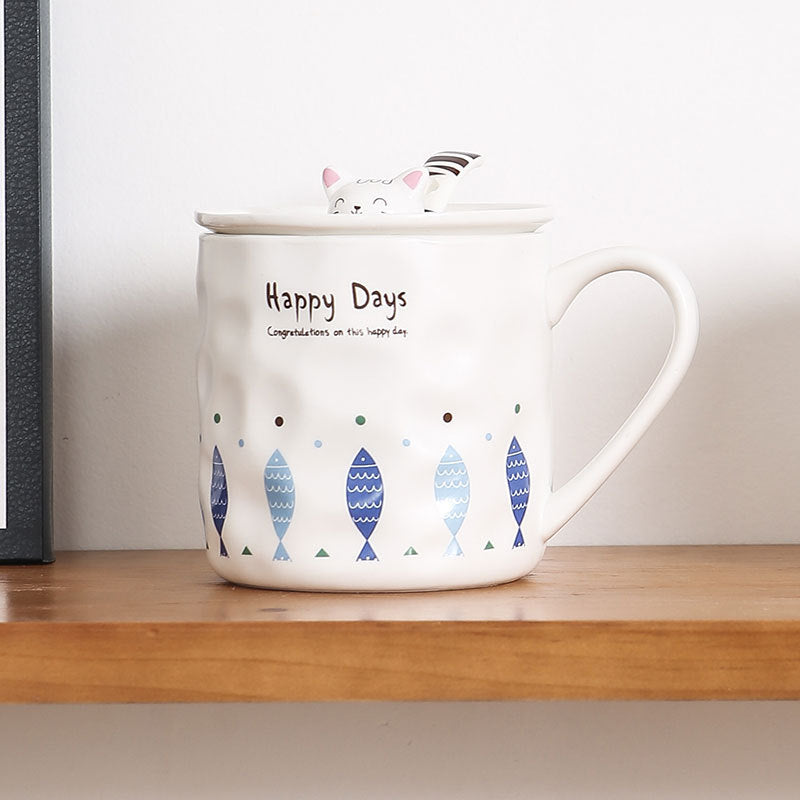 Tasses en céramique pour chats