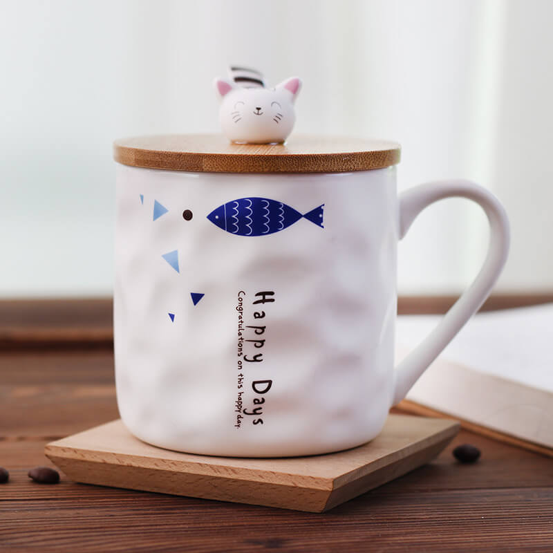 Tasses en céramique pour chats