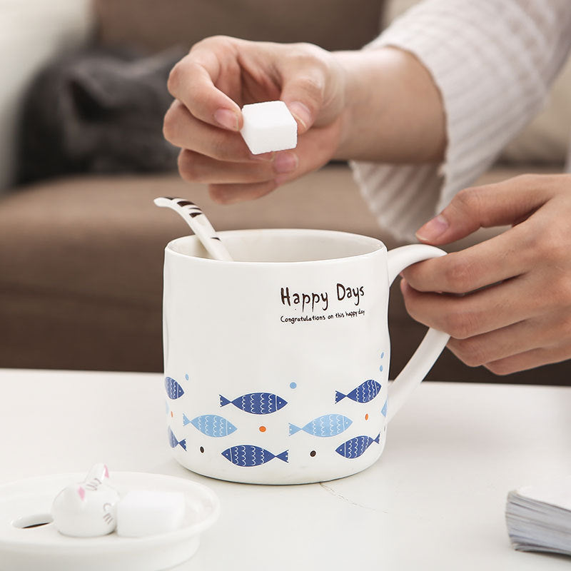 Tasses en céramique pour chats
