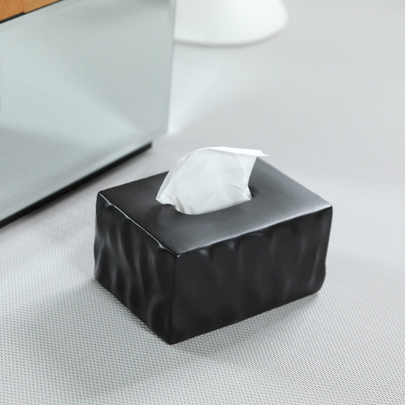 Ceramic Tissue Box Simple Home Style
