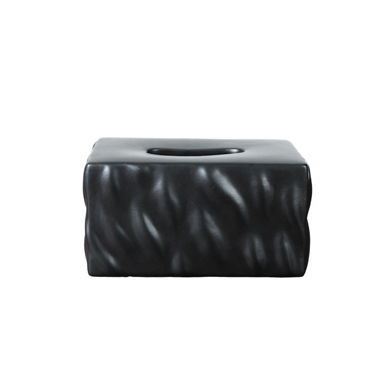 Ceramic Tissue Box Simple Home Style